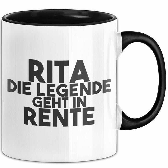 Rita Tasse Rita – Die Legende Geht In Rente Geschenk