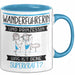 Wanderführerin Und Prinzessin Tasse Geschenk Für Eine Wanderführerin Geburtstag Was Ist Deine Superkraft Blau Trendation