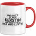 Kerstin Tasse Und Gott Schuf Kerstin Und Dachte Sich: Das Wird Lustig Rot Trendation