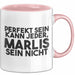 Marlis Tasse Perfekt Sein Kann Jeder, Marlis Sein Nicht Geschenk Rosa Trendation