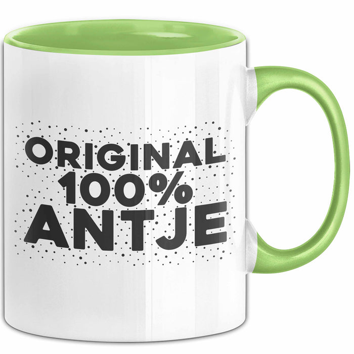 Antje Tasse Original 100% Antje Geschenk Grün Trendation
