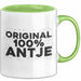 Antje Tasse Original 100% Antje Geschenk Grün Trendation