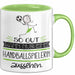 Handballspielerin Geschenk Tasse So Gut Kann Nur Eine Handballspielerin Aussehen Geschenkidee Geburtstag Weihnachten Lustig Grün Trendation