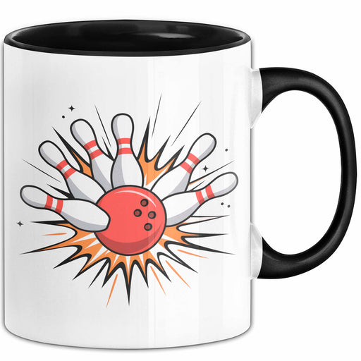 Bowling Fan Tasse Geschenkidee für Kegelzerstörer Trendation