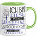 Outdoor-Köchin Tasse Geschenk Ich Bin Diese Eine Legendäre Outdoor-Köchin Von Der Alle Reden Geschenkidee Geburtstag Weihnachten Grün Trendation