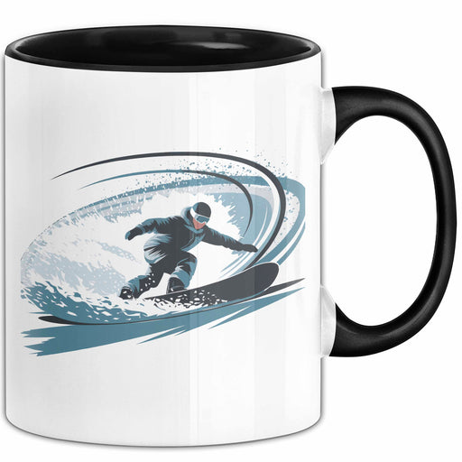 Snowboarder Tasse Geschenkidee Schneereiter Lustiger Spruch Geschenkidee Lustig Trendation