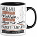 Bungee-Jumperin Tasse Geschenk Spruch Wer Will Schon Prinzessin Sein Wenn Man Auch Bungee-Jumperin Sein Kann Trendation