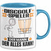Discgolf-Spieler Tasse Geschenk für Discgolf-Spieler Der Mann Der Alles Kann Geschenkidee zum Geburtstag Blau Trendation