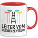 Garten Pflanzen Gärtner Tasse Geschenk Lustige Geschenkidee Spruch Leiter Vom Rechenzentrum Rot Trendation