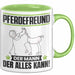 Pferdefreund Tasse Geschenk für Pferdefreund Der Mann Der Alles Kann Geschenkidee zum Geburtstag Grün Trendation
