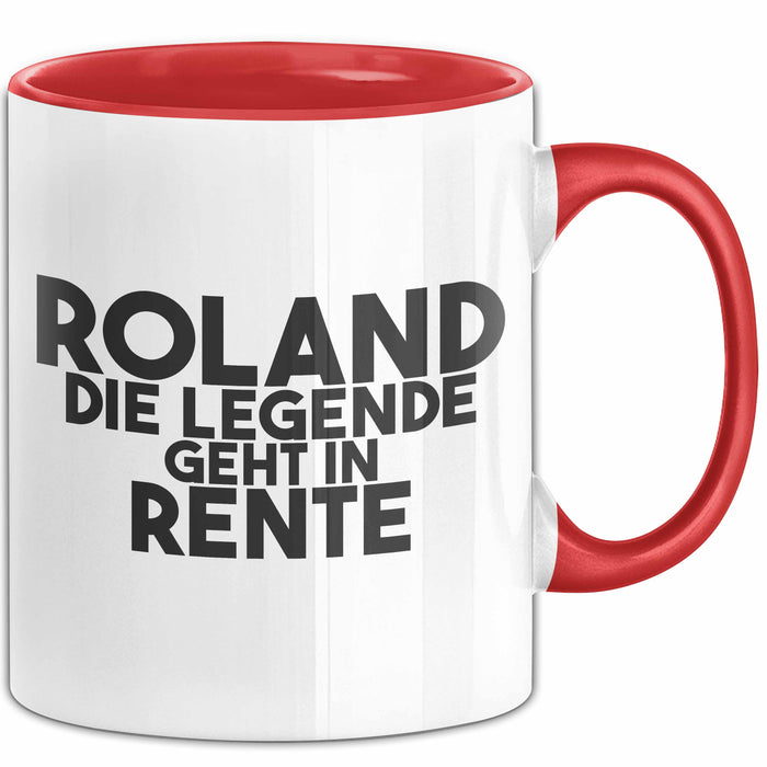 Roland Tasse Roland – Die Legende Geht In Rente Geschenk