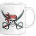 Piraten Fan Tasse Geschenkidee für Ahoy Abenteuerliebhaber Weiß Trendation