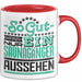 Witzige Tasse Geschenk So Gut Kann Ein Saunagänger Aussehen Rot Trendation