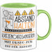 Katzencafégängerin Tasse Geschenk Lustig Abstand Halten Hochleistungs-Katzencafégängerin Mit Drang Zur Perfektion Bei Der Arbeit Grün Trendation
