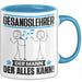 Gesangslehrer Tasse Geschenk für Gesangslehrer Der Mann Der Alles Kann Geschenkidee zum Geburtstag Blau Trendation