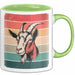 Ziegenbauer Ziegen Tier Tasse Geschenk Lustige Geschenkidee Spruch Grün Trendation