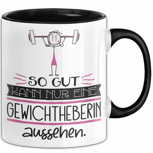 Gewichtheberin Geschenk Tasse So Gut Kann Nur Eine Gewichtheberin Aussehen Geschenkidee Geburtstag Weihnachten Lustig Trendation