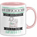 Katzenpsychologin Und Prinzessin Tasse Geschenk Für Eine Katzenpsychologin Geburtstag Was Ist Deine Superkraft Rosa Trendation