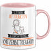 Katzenbetreuerin Tasse Geschenk Becher Stark Attraktiv Furchtlos Katzenbetreuerin Lustige Geschenkidee Rosa Trendation
