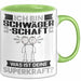Schwägerschaft Tasse Geschenk für Schwägerschaft Geburtstag Lustiger Spruch Kaffee-Becher Was Ist Deine Superkraft Grün Trendation