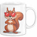 Eichhörnchen Tierliebhaber Sonnenbrille Tasse Geschenk Lustige Geschenkidee Spruch Weiß Trendation