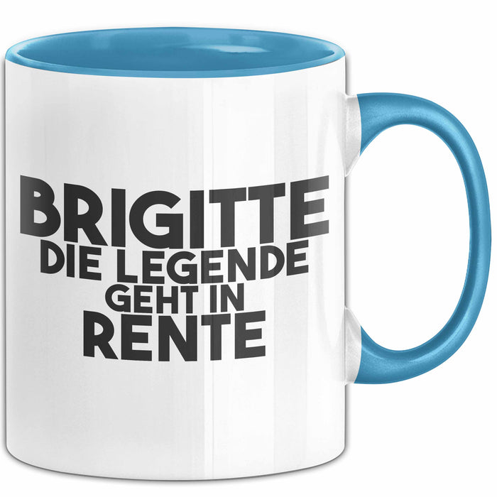 Brigitte Tasse Brigitte – Die Legende Geht In Rente Geschenk