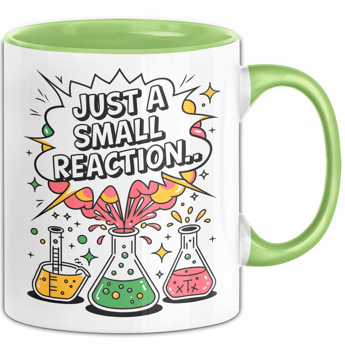 Chemiker Tasse Geschenk Lustige Geschenkidee Spruch Für Reaktions Fans Grün Trendation