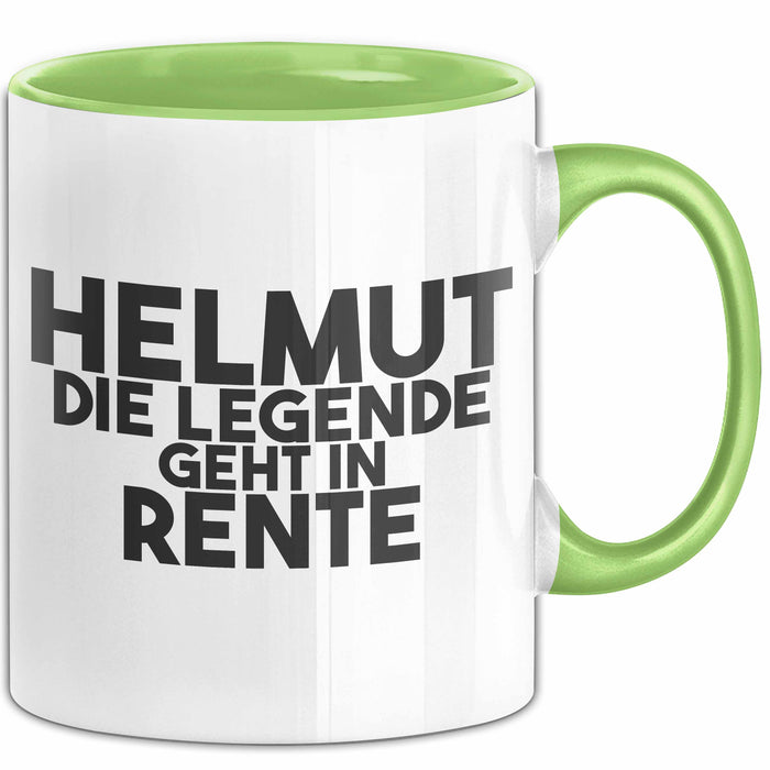 Helmut Tasse Helmut – Die Legende Geht In Rente Geschenk