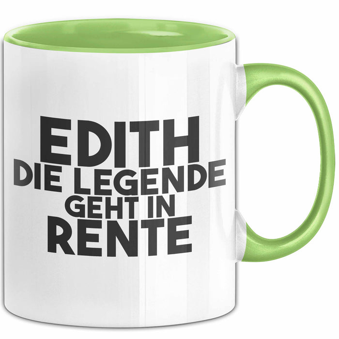 Edith Tasse Edith – Die Legende Geht In Rente Geschenk