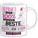 Beste Gleitschirmfliegerin Der Welt Tasse Geschenk für Eine Gleitschirmfliegerin Geprüft Und Sicher Geschenkidee Geburtstag Weihnachten Weiß Trendation