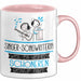 Singer-Songwriterin Weil Es Keinen Schöneren Beruf Gibt Tasse Geschenk für Eine Singer-Songwriterin Lustig Rosa Trendation