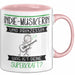 Indie-Musikerin Und Prinzessin Tasse Geschenk Für Eine Indie-Musikerin Geburtstag Was Ist Deine Superkraft Rosa Trendation