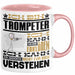 Trompeter Geschenk Tasse Geschenkidee für Trompeter Geburtstag Lustig Ich Bin Trompeter Ich Kann Es Dir Erklären Aber Nicht Für Dich Verstehen Rosa Trendation