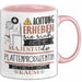 Plattenproduzentin Tasse Geschenk Lustiger Spruch Bitte Erheben Sie Sich Seine Majestät Die Plattenproduzentin Betritt Den Raum Rosa Trendation