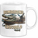 Bombardino Crocodilo Tasse Meme Italienisch Lustig Becher Weiß Trendation