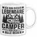 Camper Tasse Geschenk Wohnwagen Camping Geschenkidee Weiß Trendation