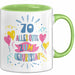 70. Geburtstag Tasse Geschenk Männer Frauen Lustig Alles Gute Zum Geburtstag 70er Geburtstags Grüße Geschenkidee Grün Trendation