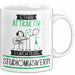 Studiomusikerin Tasse Geschenk Becher Stark Attraktiv Furchtlos Studiomusikerin Lustige Geschenkidee Weiß Trendation