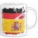 Deutsch Spanier Tasse Geschenk Lustiger Becher Geschenkidee Spanien Kaffee-Becher Weiß Trendation