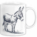 Eselbauer Esel Tier Tasse Geschenk Lustige Geschenkidee Spruch Weiß Trendation