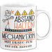 Mechanikerin Tasse Geschenk Lustig Abstand Halten Hochleistungs-Mechanikerin Mit Drang Zur Perfektion Bei Der Arbeit Weiß Trendation