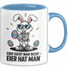 Ostern Tasse Geschenkidee Du Suchst Keine Eier Feiertagswitz Blau Trendation