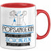 Popsängerin Weil Es Keinen Schöneren Beruf Gibt Tasse Geschenk für Eine Popsängerin Lustig Rot Trendation