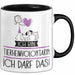 Geschenk für Tierheimvolontärin Tasse Lustige Geschenkidee Geburtstag Ich Bin Tierheimvolontärin Ich Darf Das Trendation