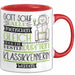 Klassikkennerin Geschenk Becher Tasse Gott Schuf Alle Menschen Gleich Nur Die Besten Durfeten Klassikkennerin Werden Geschenkidee Lustig Rot Trendation