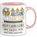 Abenteuerreisende Tasse Geschenk Lustig Abstand Halten Hochleistungs-Abenteuerreisende Mit Drang Zur Perfektion Bei Der Arbeit Rosa Trendation