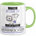 Wildtieraufzüchterin Tasse Geschenk Becher Stark Attraktiv Furchtlos Wildtieraufzüchterin Lustige Geschenkidee Grün Trendation