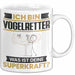 Vogelretter Tasse Geschenk für Vogelretter Geburtstag Lustiger Spruch Kaffee-Becher Was Ist Deine Superkraft Weiß Trendation