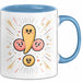 Interpunktions Enthusiast Tasse Geschenk Lustige Geschenkidee Spruch Für Grammatik Liebhaber Blau Trendation