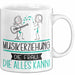 Musikerziehung Geschenk Tasse Becher Die Frau Die Allen Kann Geschenkidee für eine Musikerziehung Lustig Weiß Trendation